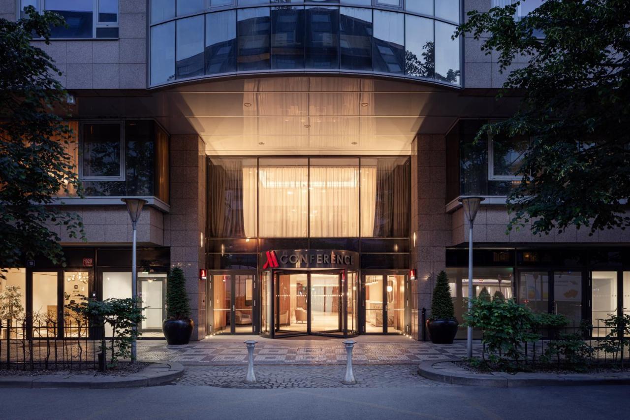 Prague Marriott Hotel Ngoại thất bức ảnh Entrance of the hotel