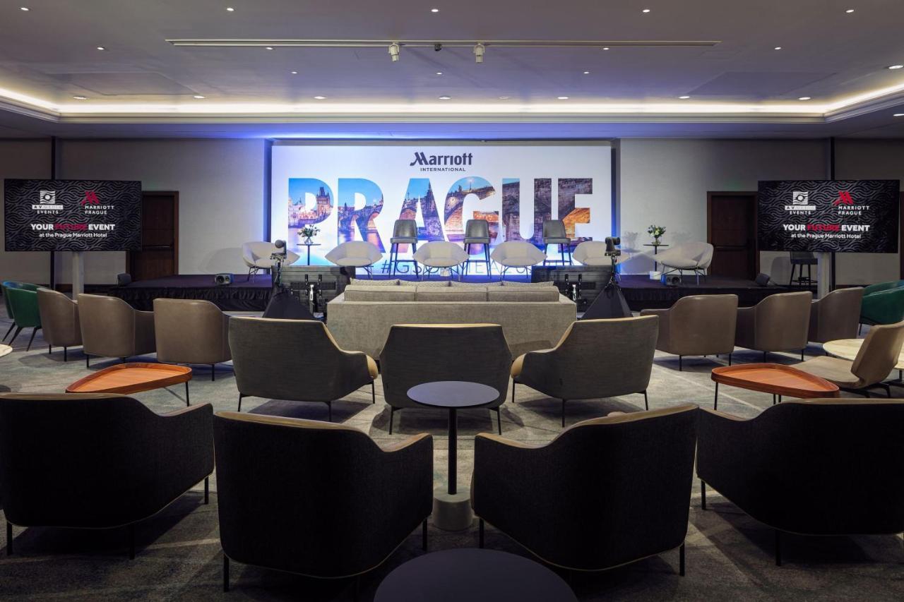 Prague Marriott Hotel Ngoại thất bức ảnh The lounge